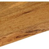 Stolna ploča 100x40x3,8cm od masivnog drva manga sa živim rubom | shoptok.hr
