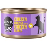  Varčno pakiranje: Cosma DUO Layer 24 x 70 g - Piščančji mousse s koščki piščanca | shoptok.hr