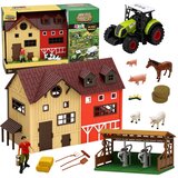 Farm Set With Tractor and Barn Animals Figures Accessories 44 pcs. Cene