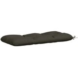  Jastučić za klupu VIANEN 100% poliester Antracit - Antracit 110 x 50 x 12 cm | shoptok.hr