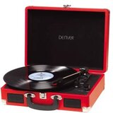 Denver gramofon VPL-120 , USB, zvučnici 2 x 1W, audio out, 331/3rpm, 45rpm or 78rpm, PC recording,crveni | Eponuda.ba