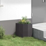 vidaXL Kutni Sadič Crna 30 x 30 x 35 cm Čelik | shoptok.hr