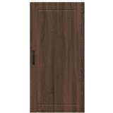 vidaXL Stenska kuhinjska omarica s polico Rjav hrast 50 x 31 x 100 cm | Shoptok.si