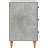  Noćni ormar Betonska siva 43x 41 x 66,5 cm Konstruirano drvo | shoptok.hr