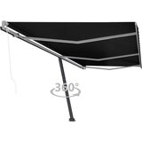 vidaXL Prostostoječa avtomatska tenda 600x300 cm antracitna Cene