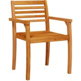 Maison Chic Vrtni stoli - Stol za vrt 9 kosov 59x55x85 cm trden akacijev les JS1846, (21876987) | Shoptok.si