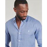 Polo Ralph Lauren CHEMISE COUPE DROITE EN LIN Plava | shoptok.hr