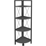 MID.YOU Kotni Regal Insasi 4, Antracit, Črna | Shoptok.si