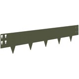  Ograda oko Travnjaka 50 pcs 100 x 20 cm Čelik Maslinastozelena | shoptok.hr
