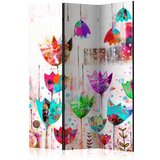  Paravan u 3 dijela - Colorful tulips [Room Dividers] 135x172 Cijene