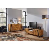 Landscape KOMODA, črna, barve hrasta | Shoptok.si