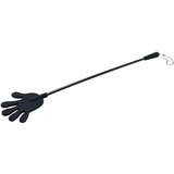 Rimba - silikonski štap za jahanje sa drškom - 40cm (crni) | shoptok.hr