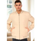 Dewberry M8643 MEN'S COAT-BEIGE-2 Cene
