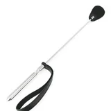 Whip Metal & Leather 61cm