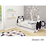 ACMA KREVET ZA DECU ANIMALS 140X70 CM SA DODATNOM FIOKOM WHITE VII 06 | Eponuda.com