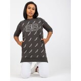 RELEVANCE Blouse-RV-BZ-7036.02P-dark khaki | Shoptok.si
