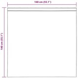 Voile zavjese s petljama 2 kom. ružičaste 140x140 cm | shoptok.hr