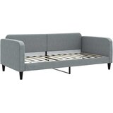  Dnevni krevet svjetlosivi 100 x 200 cm od tkanine | Eponuda.com