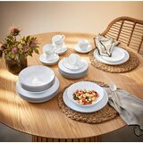 Seltmann Weiden KOMBINIRANI SERVIS Lido Black Line porcelan | Shoptok.si