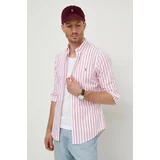 Polo Ralph Lauren Bombažna srajca moška, roza barva