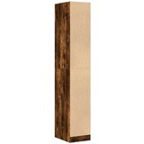 vidaXL Lekarniška omara dimljeni hrast 30x41x174,5 cm inženirski les | Shoptok.si