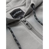 Ombre Men's softly structured hooded sweatshirt - grey | Shoptok.si
