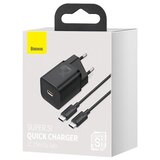Baseus Super Si brzi punjaš+ C-tip C-tip kabel, 25 W, 1m, crna | shoptok.hr