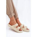Boto Women's Platform Slippers With Buckles Beige Nitiana | shoptok.hr