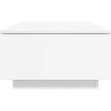  Klubska miza s predalom Bela 95 x 55 x 31 cm Konstruiran les, (5000121564) | Shoptok.si
