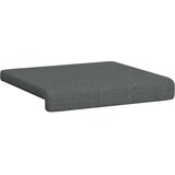  Jastučić za klupu 2 kom. Tkanina Tamnosiva Dubina 35 cm | shoptok.hr