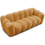 Bobochic Paris Gorčično rumena sedežna garnitura iz tkanine bouclé 232 cm Hippolyte – | Shoptok.si