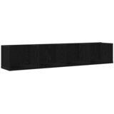  Polica na zidu Crni hrast 100 x 18 x 18 cm Konstruirano drvo | shoptok.hr
