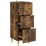  Ormar s ladicama Dimljeni hrast 33 x 34,5 x 90 cm | shoptok.hr