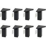 KUKICU 8x 10cm Pohištvene Noge | Shoptok.si