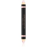 Anastasia Beverly Hills Highlighting Duo Pencil posvetlitveni svinčnik za pod obrvi odtenek Matte Camille/Sand Shimmer 4,8 g | Shoptok.si
