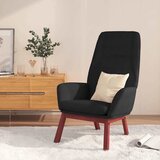  Stolica za opuštanje od tkanine crna | shoptok.hr