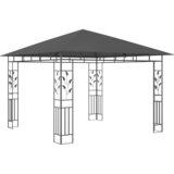  Sjenica s mrežom protiv komaraca 3x3x2,73 m antracit 180 g/m² | shoptok.hr