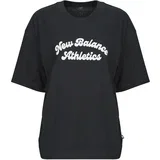 LINEAR HERITAGE OVERSIZED T-SHIRT Crna