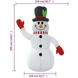  Napihljiv snežak z LED diodami 300 cm, (20669538) | Shoptok.si