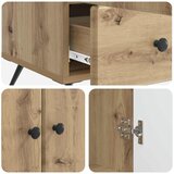  Kreveta Hrast artisan 66 x 34,5 x 95 cm Konstruirano drvo | shoptok.hr