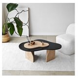 Hanah home sto za dnevnu sobu melted black sapphire oak | ePonuda.com