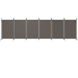 Sobna pregrada s 6 panela antracit 520x180 cm od tkanine | Eponuda.com