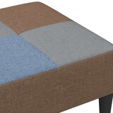  Tabure s patchworkom crni 77x55x31 cm od tkanine | shoptok.hr
