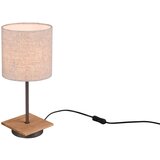  Bež/v naravni barvi namizna svetilka s tekstilnim senčilom (višina 40 cm) Elmau – | Shoptok.si
