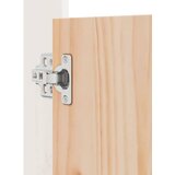  Vanjska kuhinjska vrata MEPPEL 2 kom Bijela 50x9x82cm masivna borovina | Eponuda.com