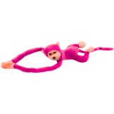 Plišana igračka majmun sa zvučnim efektima 80 cm - roza | shoptok.hr