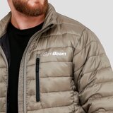 GymBeam men‘s puffer jacket vetiver/black