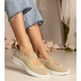 Gemre Beige women's sneakers on embossed sole Muratti | shoptok.hr