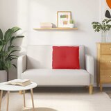  Jastuk za leđa Crvena 60 x 19 x 50 cm tkanina | shoptok.hr