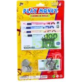  Set igraćeg novca &amp;ndash; euro novčanice, kovanice i privjesak Slike